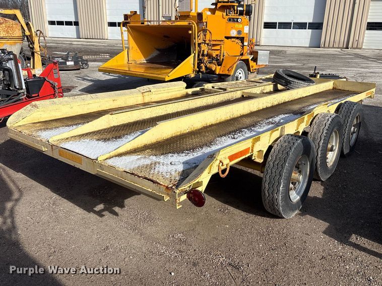 image for item FK1309 Shop built equipment trailer
