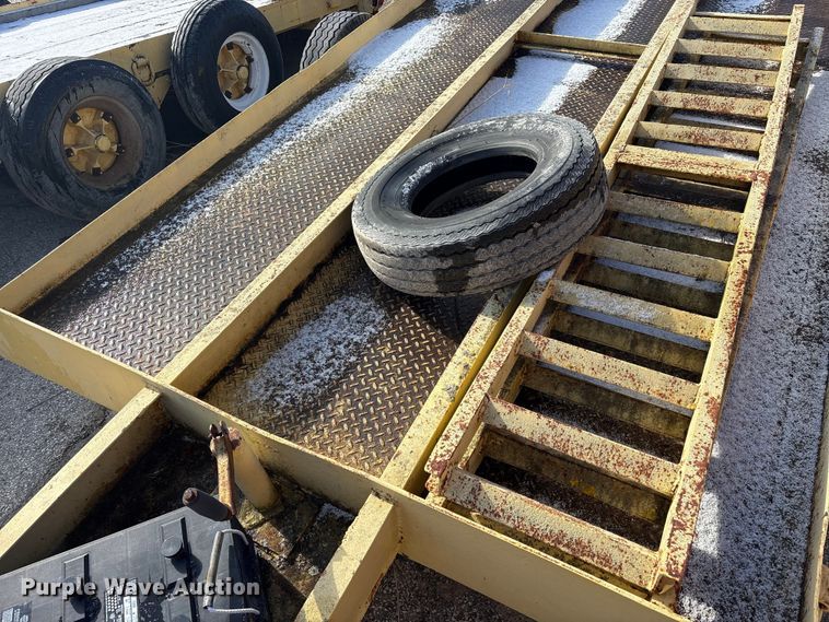image for item FK1309 Shop built equipment trailer
