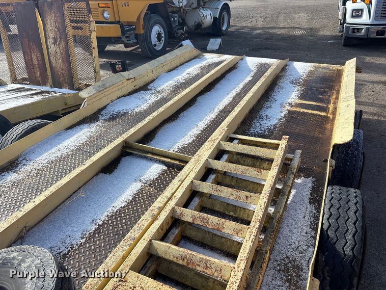 image for item FK1309 Shop built equipment trailer