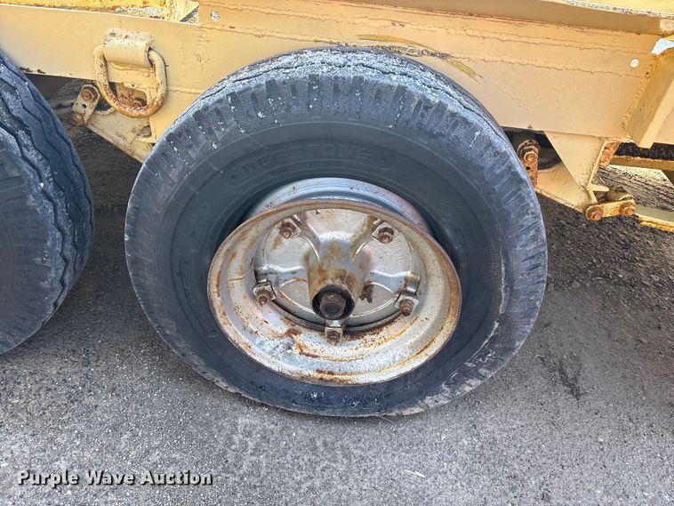 image for item FK1309 Shop built equipment trailer