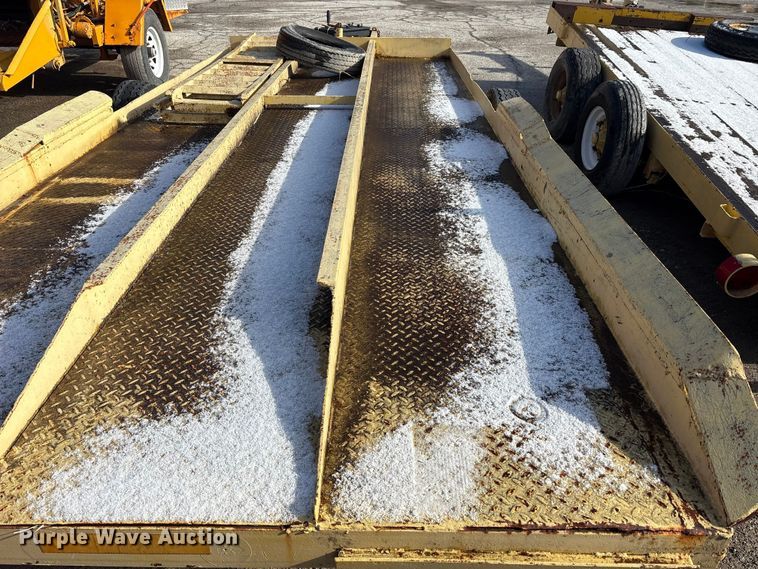 image for item FK1309 Shop built equipment trailer