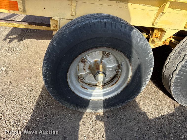 image for item FK1309 Shop built equipment trailer