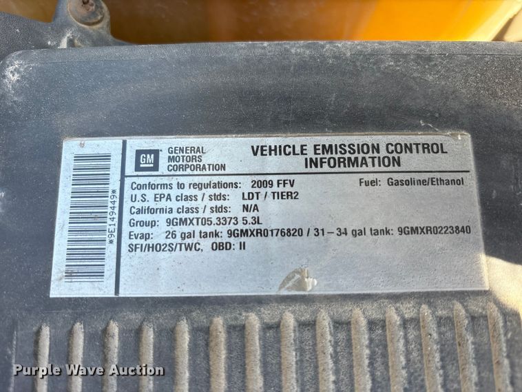 image for item FK1434 2009 Chevrolet Silverado 1500 Ext. Cab pickup truck