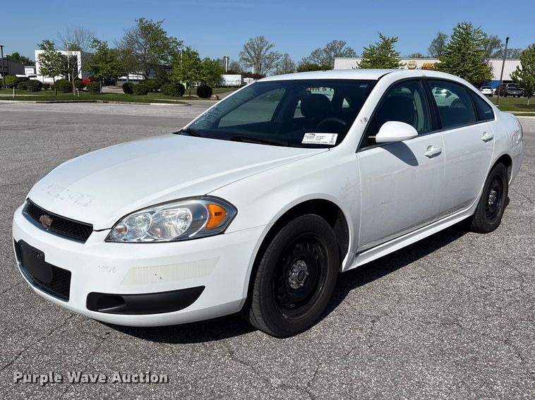 image for item FK1435 2016 Chevrolet Impala Limited Police Cruiser 