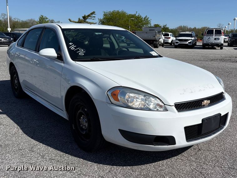 image for item FK1435 2016 Chevrolet Impala Limited Police Cruiser 