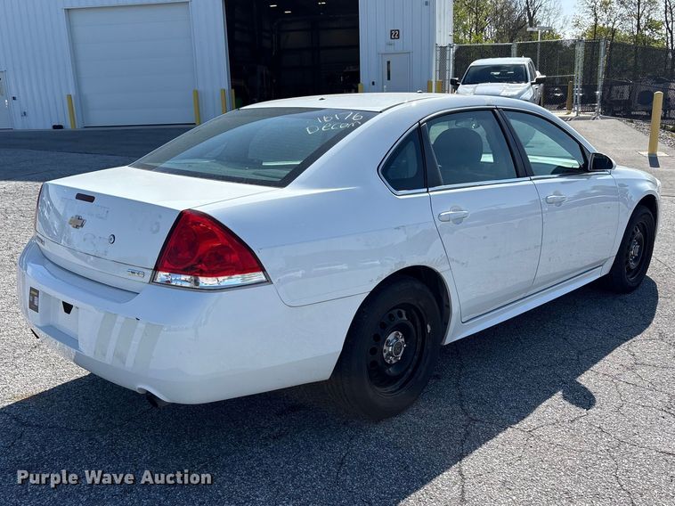 image for item FK1435 2016 Chevrolet Impala Limited Police Cruiser 