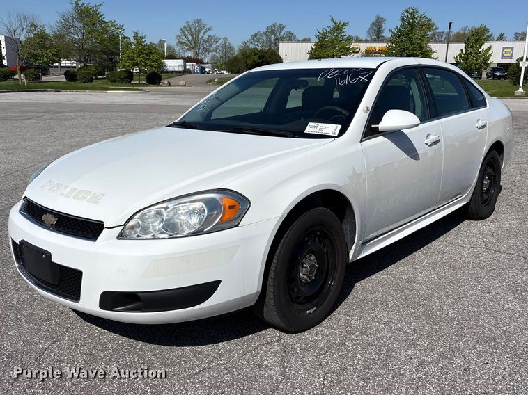 image for item FK1437 2016 Chevrolet Impala Limited Police Cruiser 
