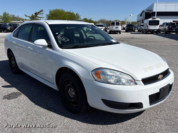 image for item FK1437 2016 Chevrolet Impala Limited Police Cruiser 