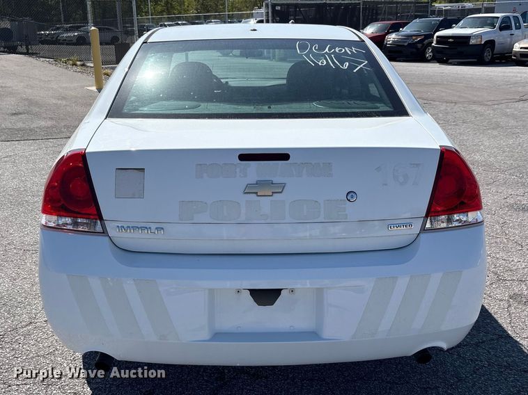 image for item FK1437 2016 Chevrolet Impala Limited Police Cruiser 