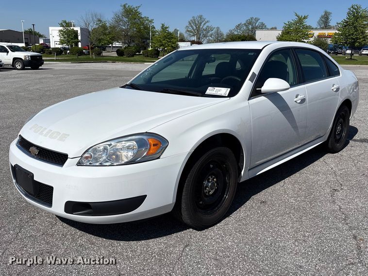 image for item FK1438 2016 Chevrolet Impala Limited Police Cruiser 