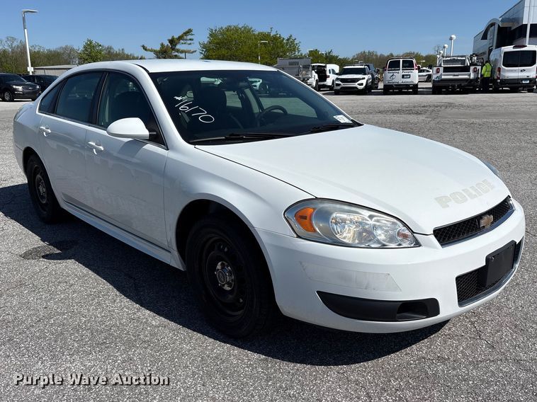 image for item FK1438 2016 Chevrolet Impala Limited Police Cruiser 