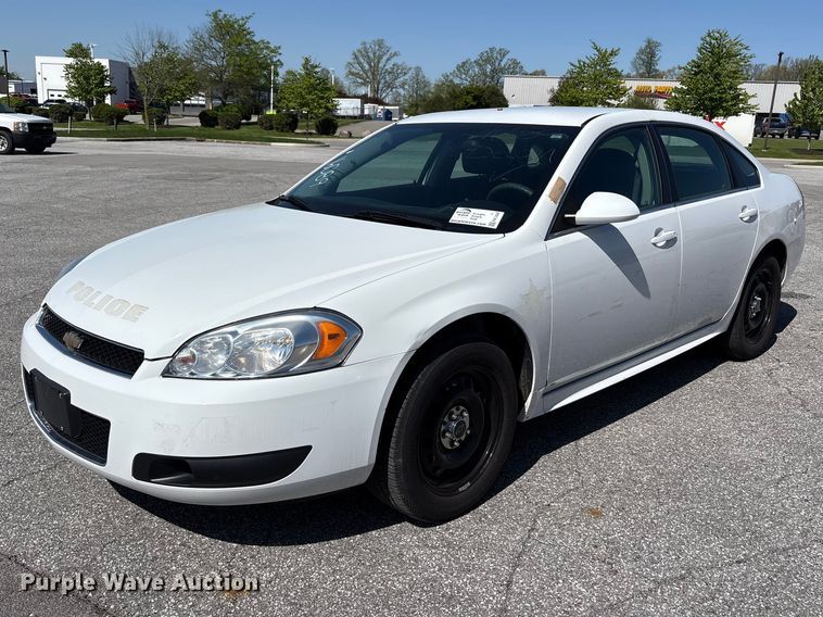 image for item FK1439 2016 Chevrolet Impala Limited Police Cruiser 