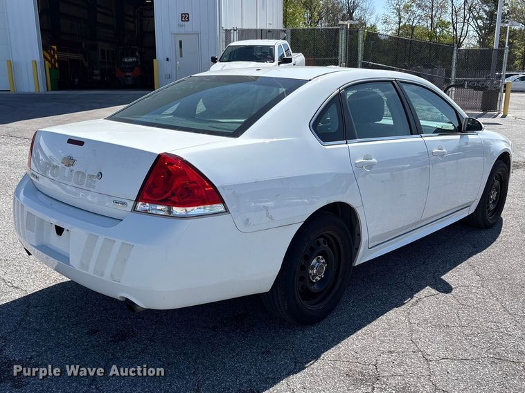 image for item FK1439 2016 Chevrolet Impala Limited Police Cruiser 