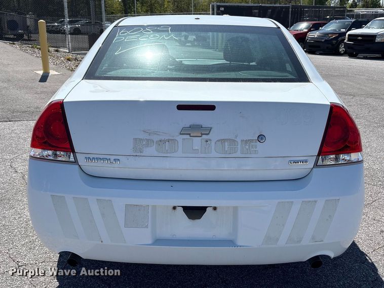 image for item FK1439 2016 Chevrolet Impala Limited Police Cruiser 