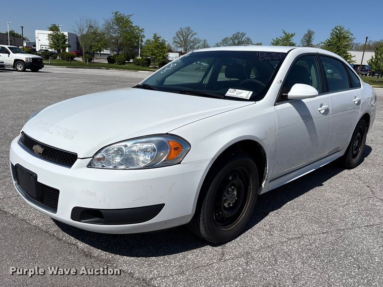 image for item FK1440 2016 Chevrolet Impala Limited Police Cruiser 