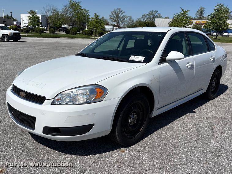 image for item FK1441 2016 Chevrolet Impala Limited Police Cruiser 