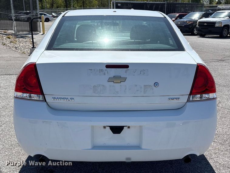 image for item FK1442 2016 Chevrolet Impala Limited Police Cruiser 