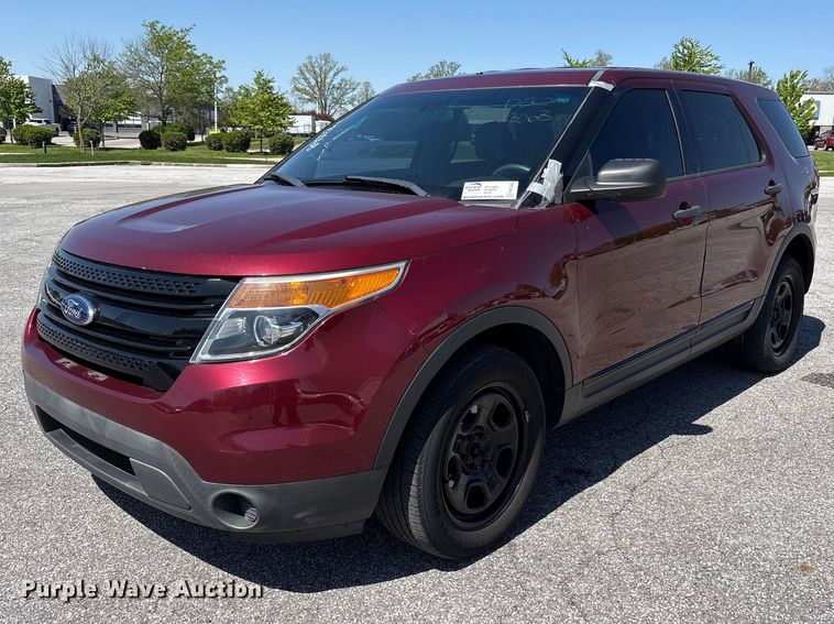 Photo of a 2013 Ford Explorer Police