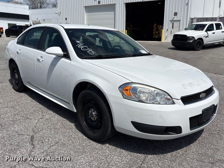 image for item FK1451 2016 Chevrolet Impala Limited Police Cruiser 