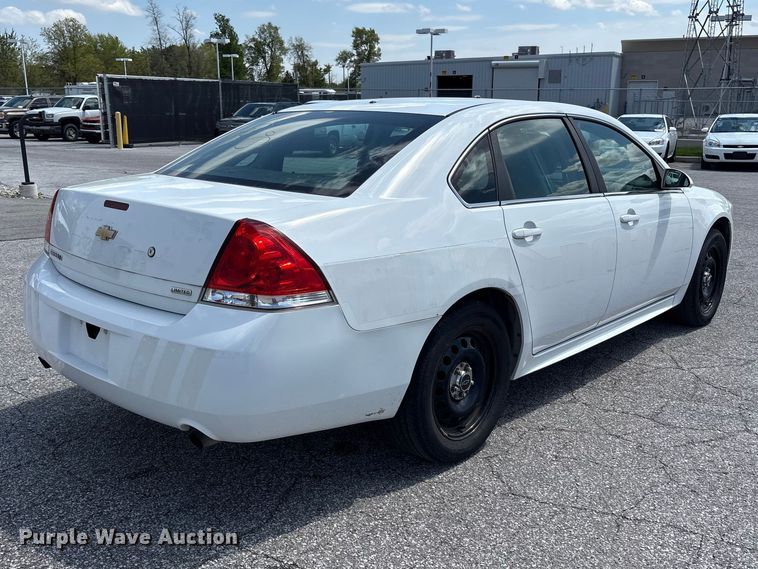 image for item FK1451 2016 Chevrolet Impala Limited Police Cruiser 