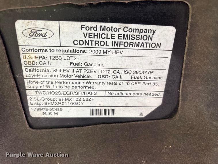 image for item FK1456 2009 Ford Escape  SUV