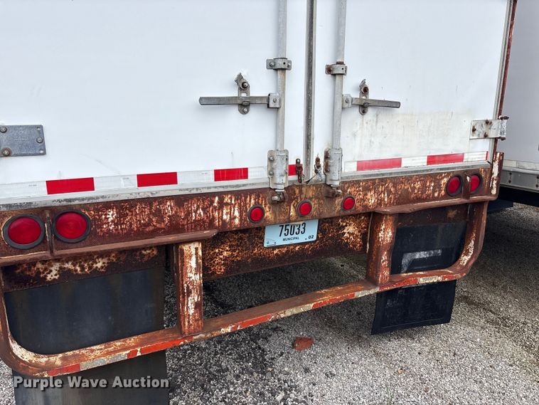 image for item FK1459 1994 Lufkin TFV-IP ST dry van trailer