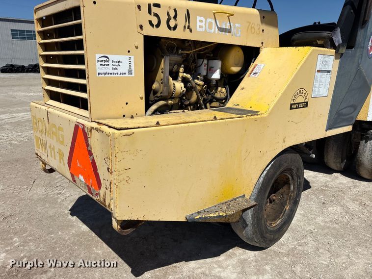 image for item FK1473 1995 Bomag BW11R pneumatic roller