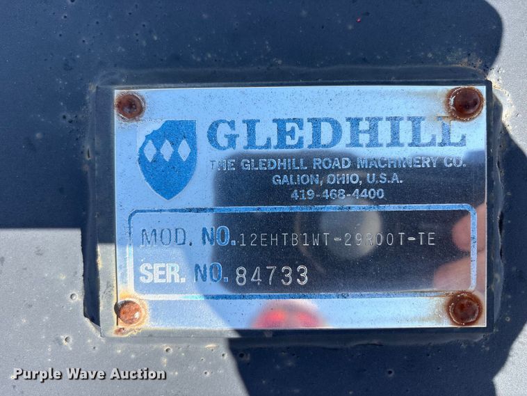 image for item FK1474 Gledhill 12EHTB1WT-29R00T-TE snow plow