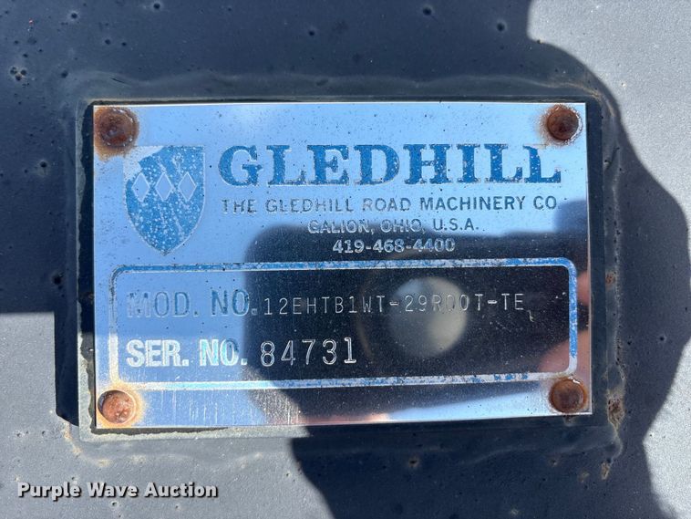 image for item FK1475 Gledhill 12EHTB1WT-29R00T-TE snow plow