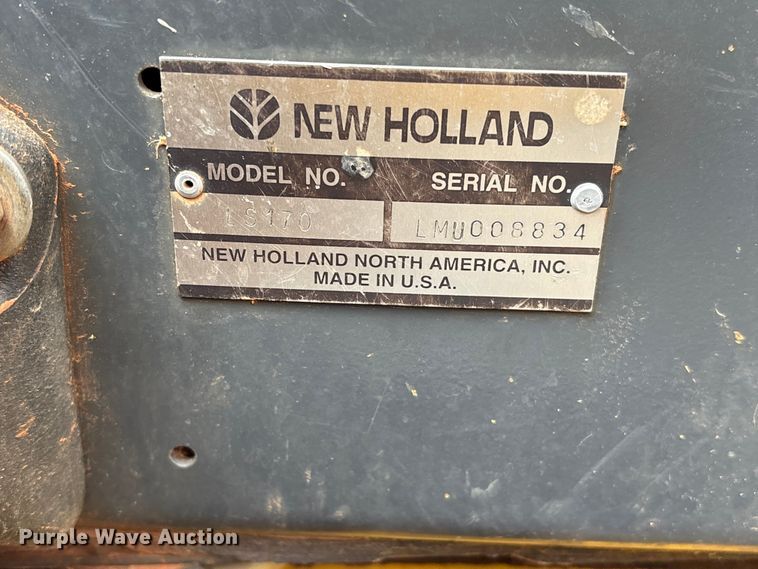 image for item FK2607 2003 New Holland LS170 skid steer loader