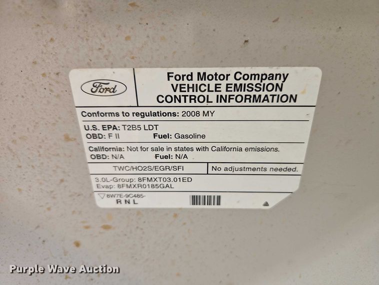 image for item FN5614 2008 Ford Escape XLT SUV