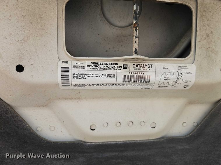 image for item FN5621 2003 Chevrolet Venture van