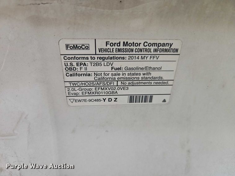 image for item FN5632 2014 Ford Focus SE 