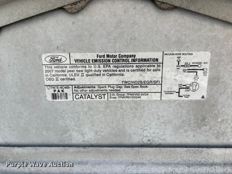 image for item FN5634 2007 Ford Focus ZX4 