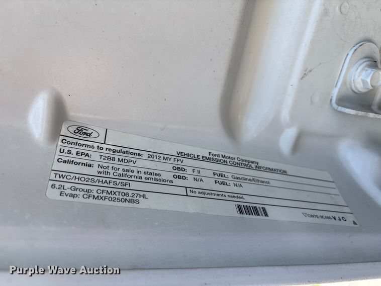 image for item FN5636 2012 Ford F350 Super Duty XL pickup truck