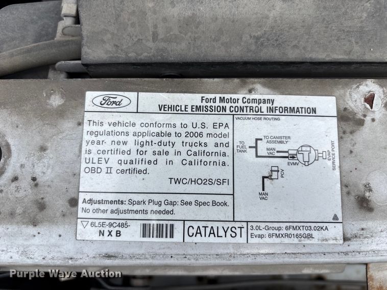 image for item FN5642 2006 Ford Ranger Ext. Cab pickup truck