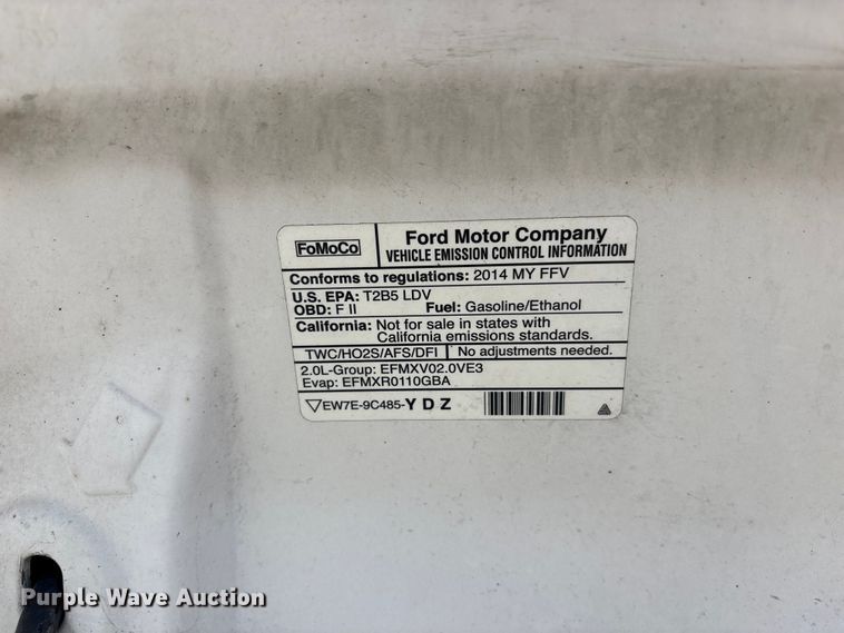 image for item FN5651 2014 Ford Focus SE 