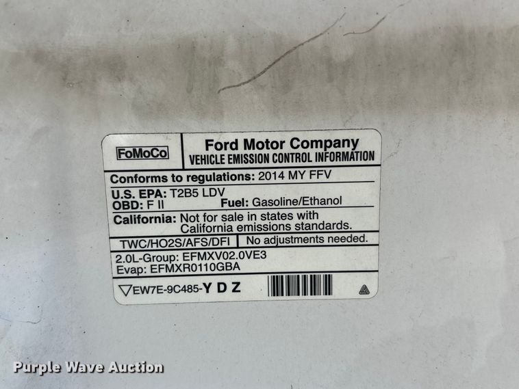 image for item FN5656 2014 Ford Focus SE 