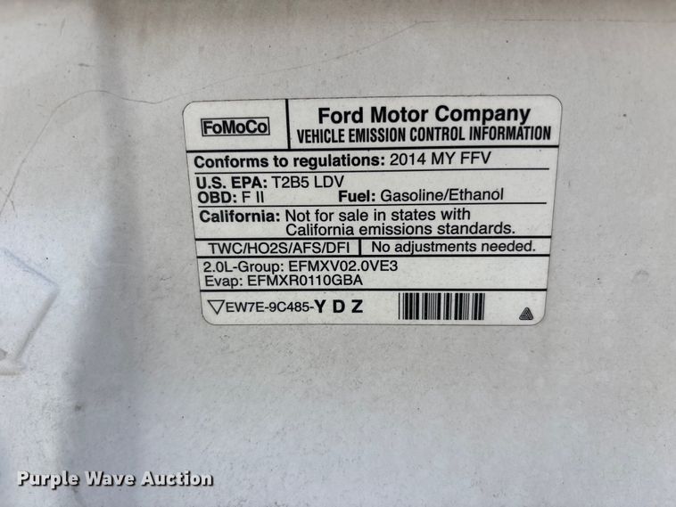 image for item FN5660 2014 Ford Focus SE 