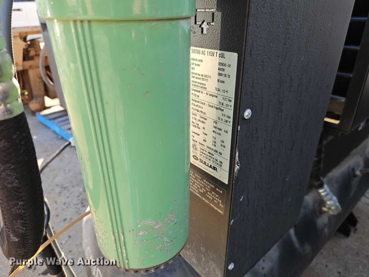 image for item FN5661 (2) Sullair ST1109AC air compressors