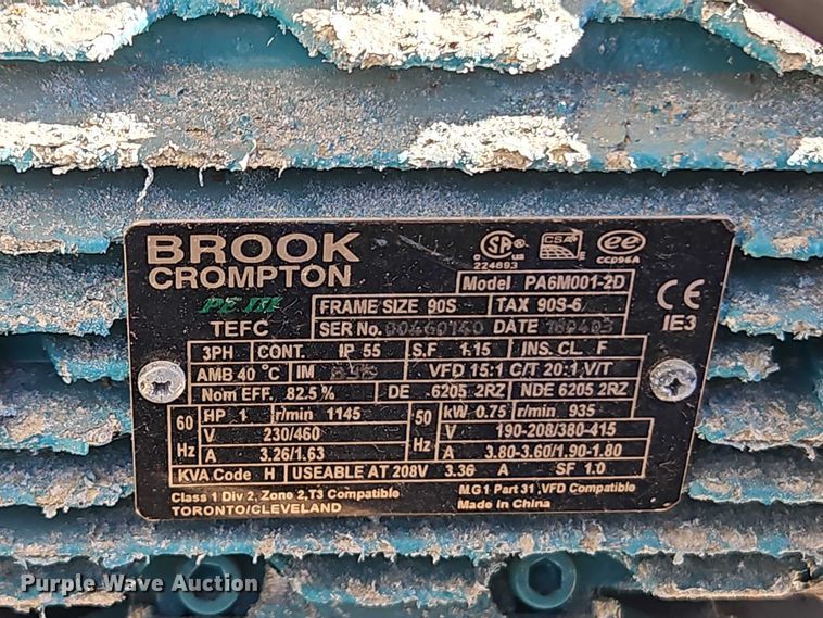 image for item FN5662 2020 Atlas Copco BBR 8016 CNG compressor