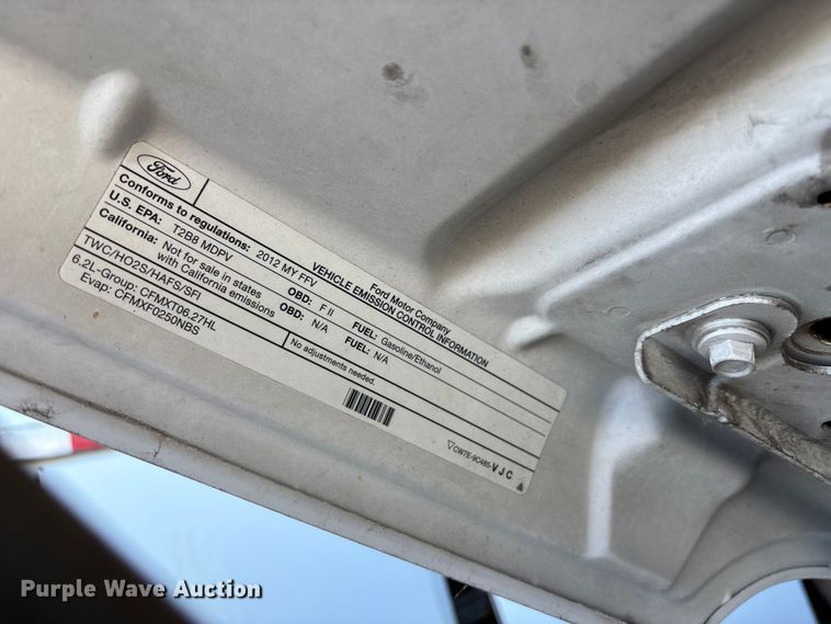 image for item FN5666 2012 Ford F350 Super Duty Ext. Cab pickup truck