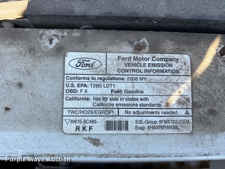 image for item FN5668 2008 Ford Ranger pickup truck
