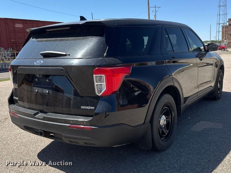 image for item MX9265 2020 Ford Explorer Police SUV