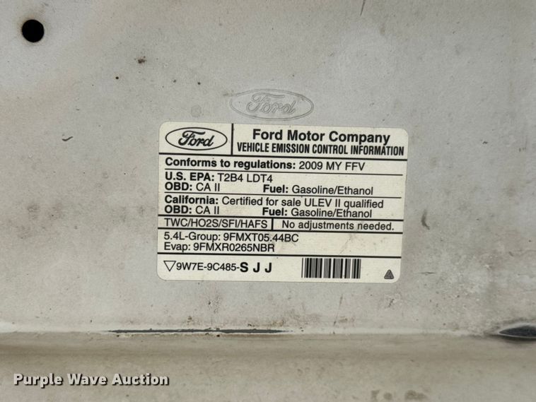 image for item MX9268 2009 Ford F150 Ext. Cab pickup truck