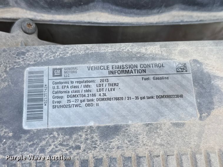 image for item MX9270 2013 Chevrolet Silverado 1500 pickup truck
