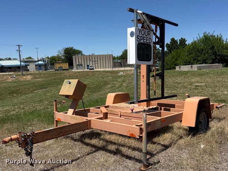 image for item MX9271 2007 Precision Solar Controls radar trailer
