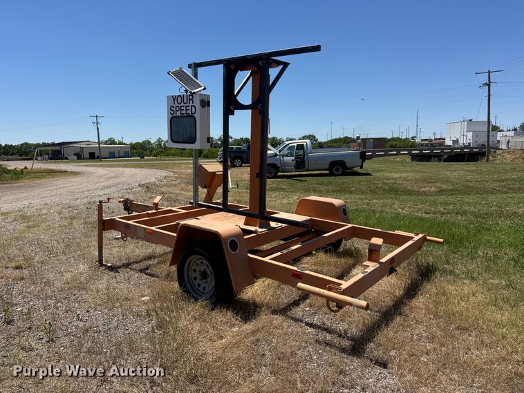image for item MX9271 2007 Precision Solar Controls radar trailer