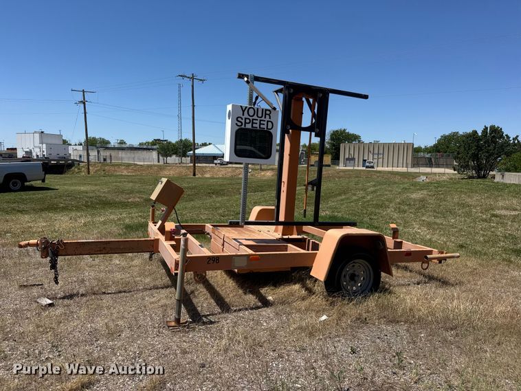 image for item MX9271 2007 Precision Solar Controls radar trailer