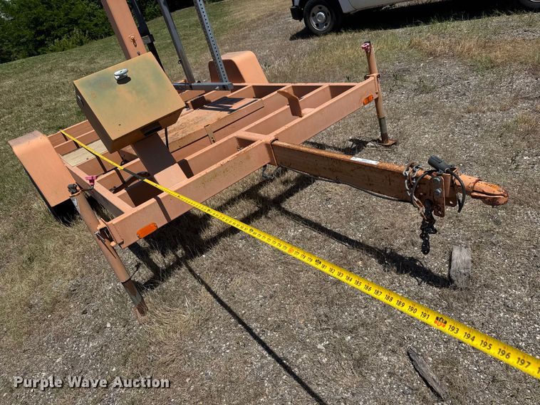 image for item MX9271 2007 Precision Solar Controls radar trailer